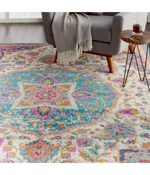 Nourison Passion Area Rug PSN22-Ivory/Multi