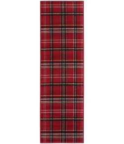 Nourison Home Grafix GRF03 Red 2 ft. 3 in. X 7 ft. 6 in. Area Rug