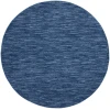 Nourison Home Nourison Essentials NRE01 Navy Blue 6 ft. Round Area Rug