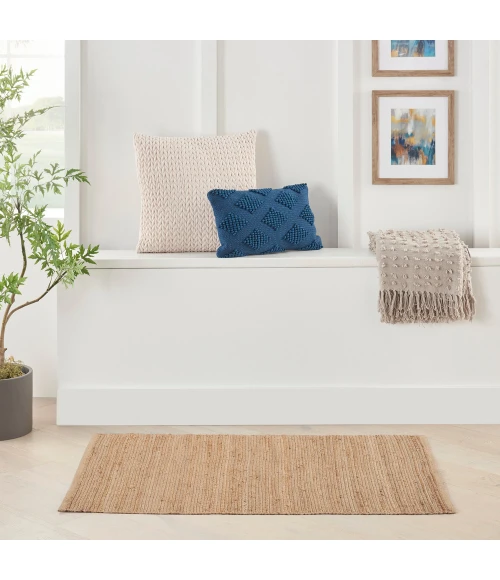 Nourison Natural Jute Area Rug NJT01 Natural