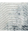 Nourison Dekor Grey Navy DEK04 2 ft. X 4 ft. Rect. Rug