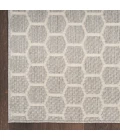 Nourison Twist Reversible Grey TWS01 4 ft. X 6 ft. Rect. Rug