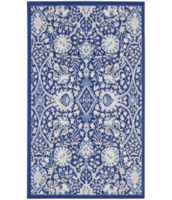 Nourison Home Whimsicle WHS10 Navy Multicolor 3 ft. X 5 ft. Area Rug