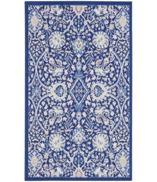 Nourison Whimsicle Area Rug WHS10-Navy Multicolor