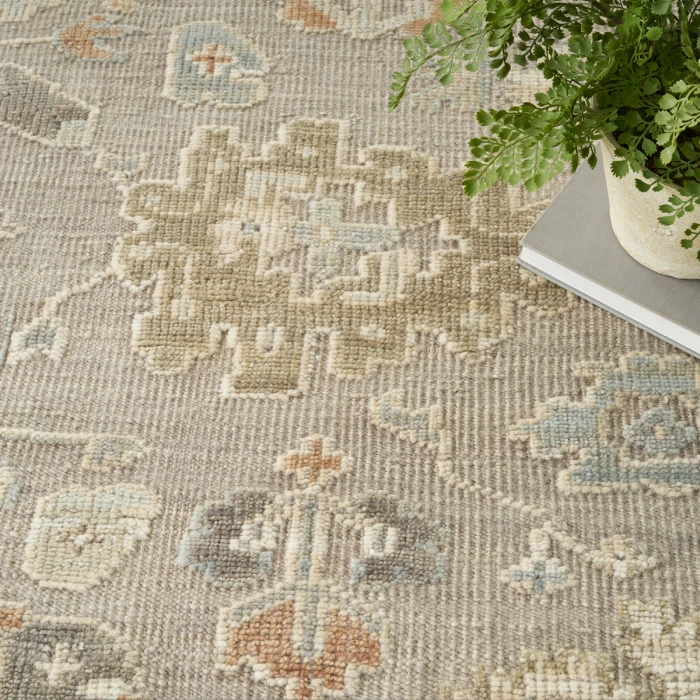 Nourison Whispers Taupe WHP01 8 ft. X 10 ft. Rect. Rug