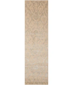 Nourison Home Nepal NEP07 Bone 2 ft. 3 in. X 8 ft. Area Rug