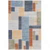Nourison Home Astra Machine Washable ASW09 Multicolor 3 ft. 3 in. X 5 ft. Area Rug