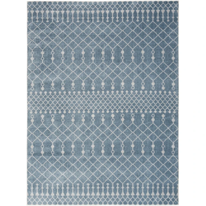 Nourison Astra Machine Washable Area Rug ASW10 Blue