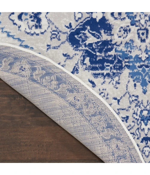 Nourison Whimsicle Area Rug WHS14-Ivory Blue