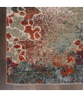 Nourison Artworks Area Rug ATW02-Seafoam/Brick