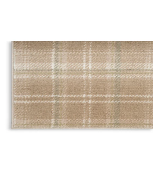 Nourison Grafix Taupe GRF03 3 ft. 9 in. X 5 ft. 9 in. Rectangle Rug