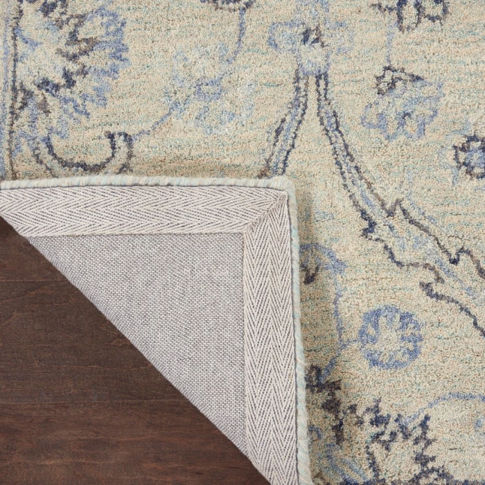 Nourison Jazmine Runner Area Rug JAZ03-Ivory/Blue