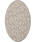 Nourison Aloha Ivory Grey ALH34 7’10” Round Rug
