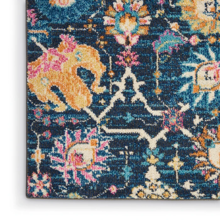 Nourison Passion Area Rug PSN01 Navy