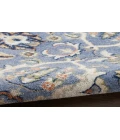Nourison Allur Light Blue ALR03 3 ft. X 5 ft. Rectangle Rug