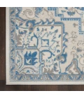 Nourison Elation Area Rug ETN10 Ivory Blue 7'10" x 9'10"