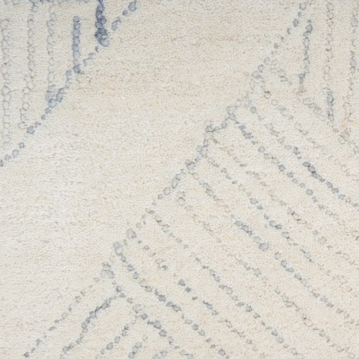 DKNY Pure Patterns Ivory Grey PRN01 8 ft. Rect. Rug