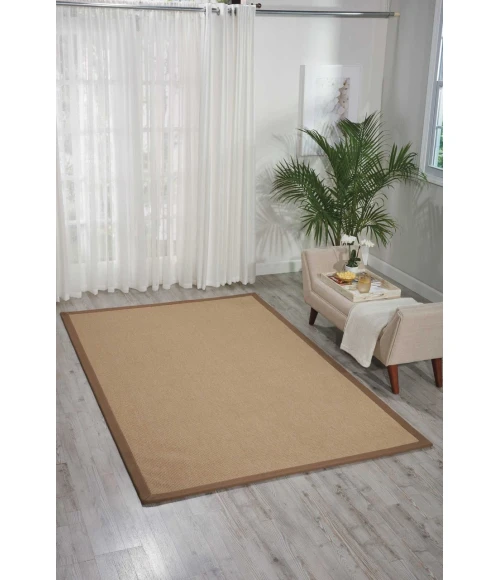 Nourison Sisal Soft Area Rug SSF05-Hazelnut