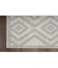 Nourison Versatile Silver Grey NRV01 2 ft. X 6 ft. Rectangle Rug