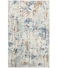 Nourison Quarry Beige Blue Rust QUA01 4 ft. X 6 ft. Rect. Rug