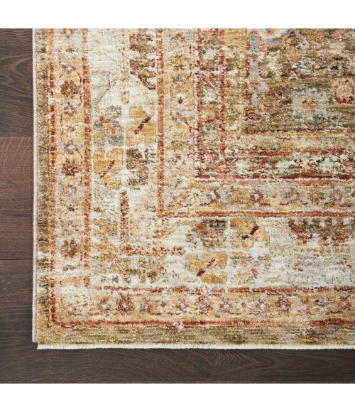 Nourison Sahar Green SHR01 8 ft. X 10 ft. Rect. Rug
