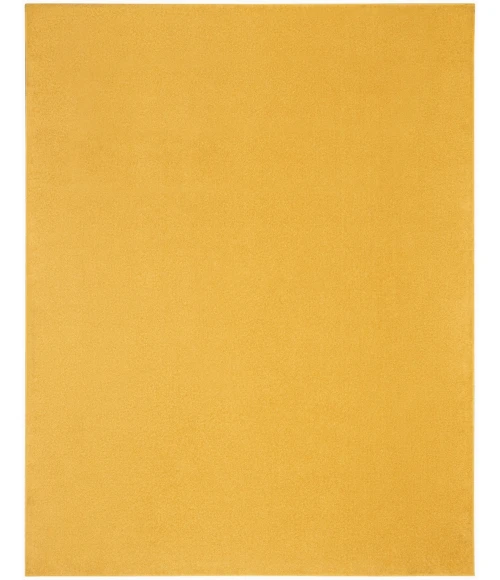 Nourison Nourison Essentials Yellow Area Rug NRE01 Yellow 10' x 14'