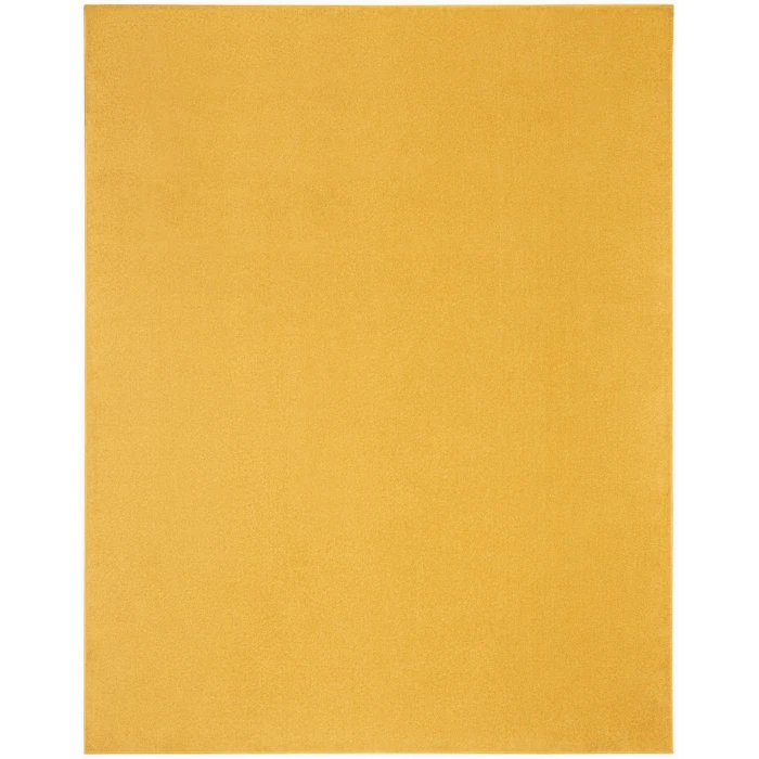 Nourison Nourison Essentials Yellow Area Rug NRE01 Yellow 10' x 14'
