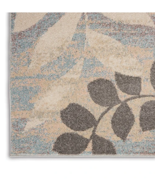 Nourison Tranquil Area Rug TRA01-Ivory/Light Blue