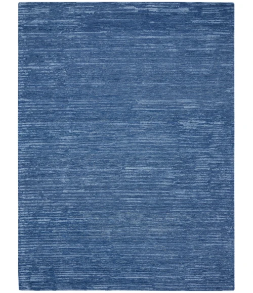 Calvin Klein Linear Area Rug LNR01 Blue