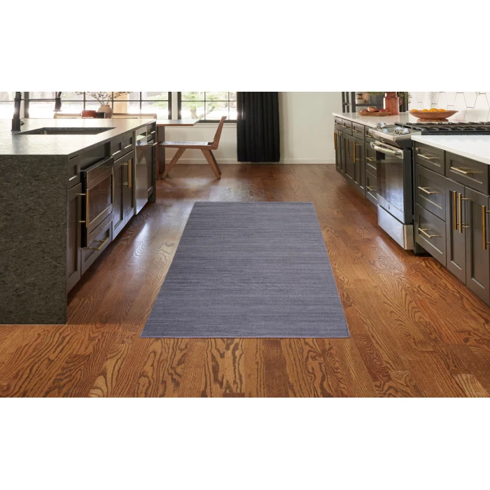 Nourison Washable Essentials Navy WAE01 2 ft. 2 in. X 10 ft. Rectangle Rug