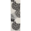 Nourison Home Aloha ALH05 Black White 2 ft. X 6 ft. Area Rug