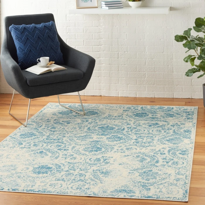Nourison Jubilant Area Rug JUB05-Blue