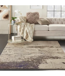 Nourison Home Celestial CES02 Ivory Grey 3 ft. 11 in. X 5 ft. 11 in. Area Rug