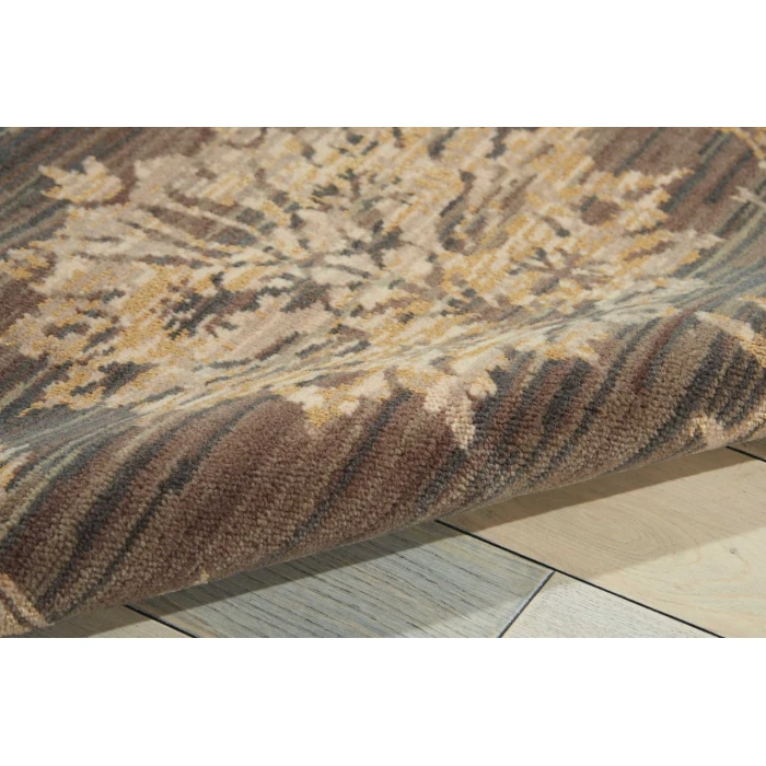Nourison Silk Elements Area Rug SKE31-Graphite