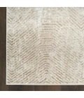 Nourison Dekor Ivory Taupe DEK04 2 ft. X 4 ft. Rect. Rug