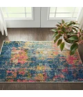Nourison Celestial Area Rug CES09-Blue/Yellow