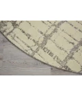 Nourison Twilight Round Area Rug TWI10 Ivory 8' Round