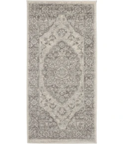 Nourison Home Tranquil TRA05 Ivory/Grey 2 ft. X 4 ft. Area Rug