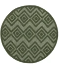 Nourison Home Versatile Green NRV01 4 ft. Round Rug