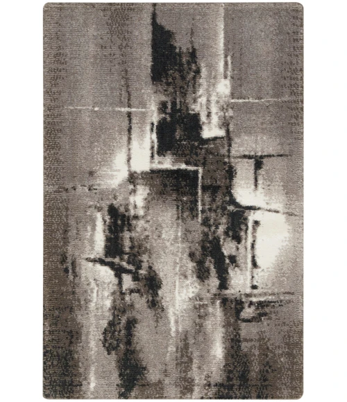 Nourison Twilight Area Rug TWI30 Grey/Ivory/Black