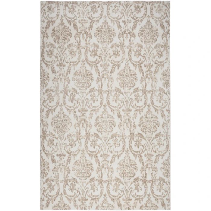 Nourison Jubilant Ivory Beige JUB09 7 ft. 10 in. X 9 ft. 10 in. Rectangle Rug