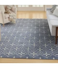 Nourison Home Nourison Essentials Blue Ivory NRE04 6 ft. X 9 ft. Rectangle Rug