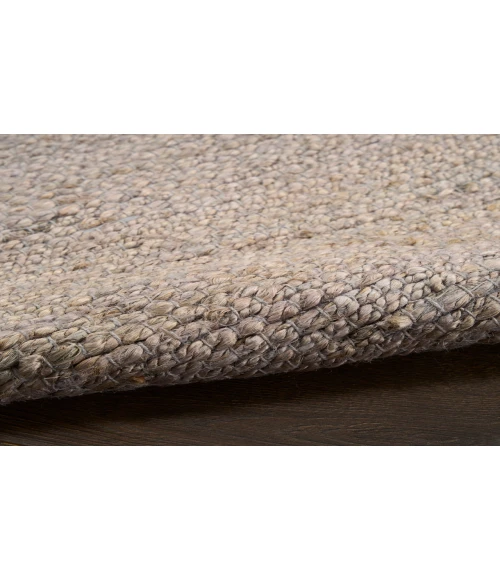 Nourison Natural Jute Grey NJT01 4 ft. X 6 ft. Rectangle Rug