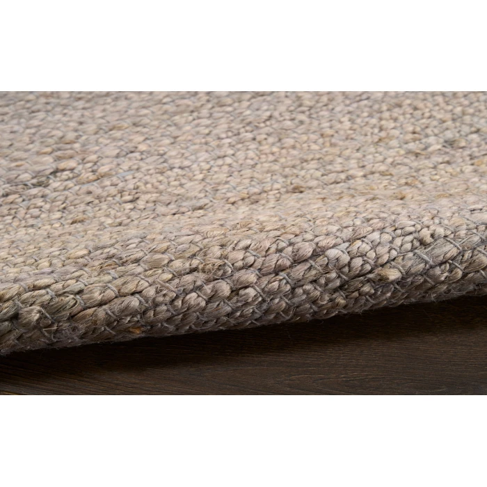 Nourison Natural Jute Grey NJT01 4 ft. X 6 ft. Rectangle Rug