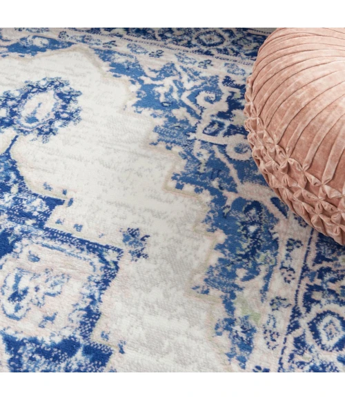 Nourison Whimsicle Area Rug WHS03-Ivory Blue