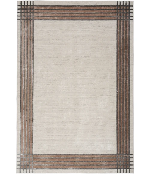 Nourison Desire Area Rug DSR01 Ivory/Silver