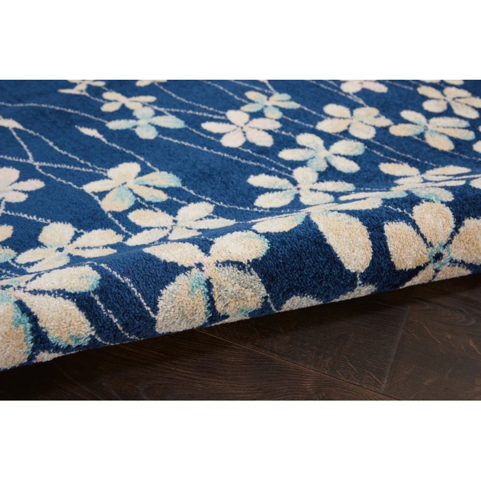 Nourison Tranquil Area Rug TRA04-Navy