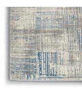 Nourison Solace Area Rug SLA03-Ivory/Grey/Blue