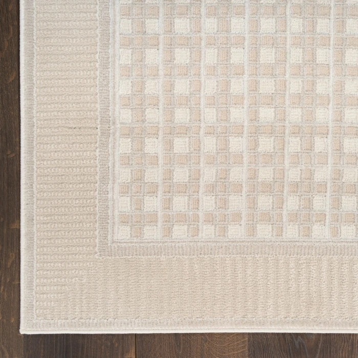 Nourison Nordic Beige NRC03 8 ft. X 10 ft. Rect. Rug