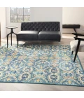 Nourison Allur Area Rug ALR05-Blue Multicolor